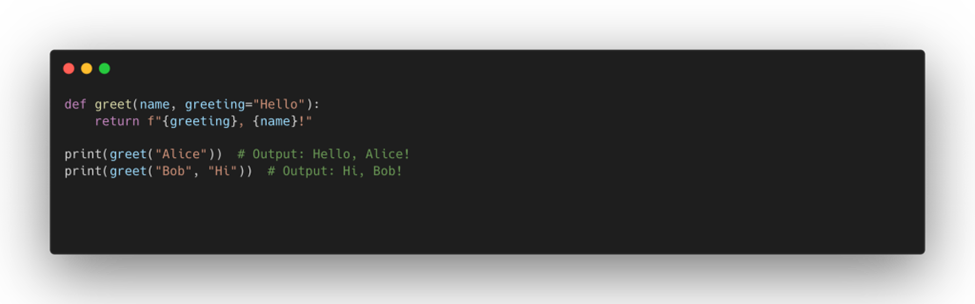 Leveraging Default Arguments in Python for Flexible Network Automation