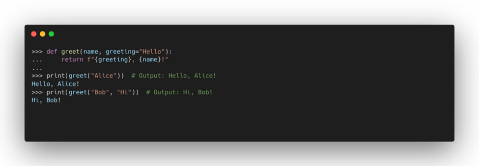 Leveraging Default Arguments in Python for Flexible Network Automation