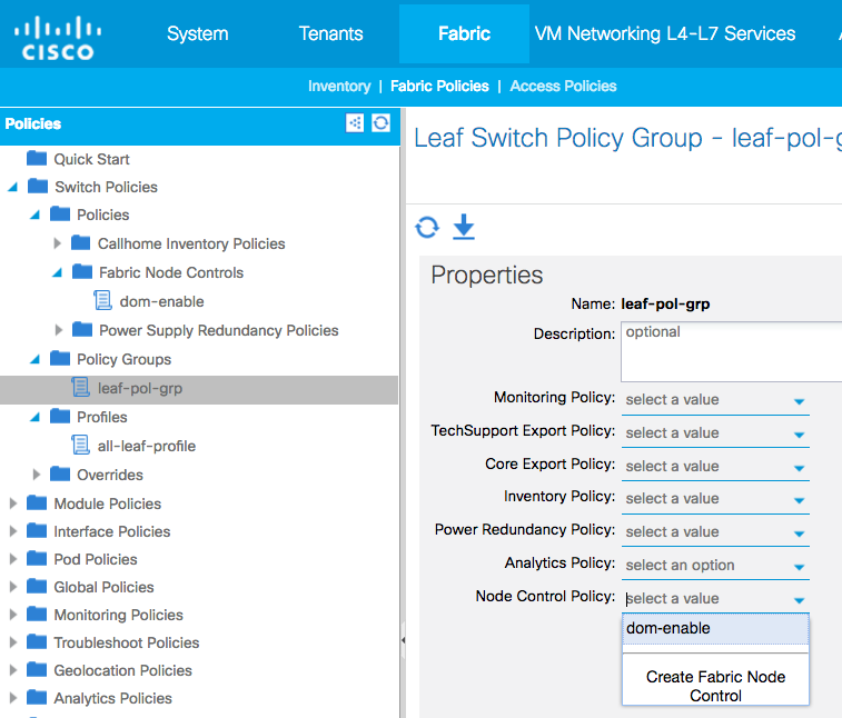 SFP の DOM (Digital Optical Monitoring)有効化