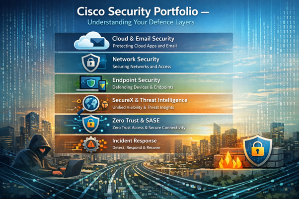Cisco Security Portfolio – Understanding Defense Layers